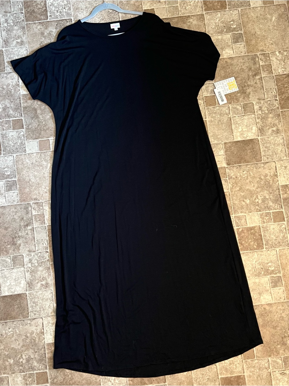 NWT 3X LuLaRoe Maria Black Maxi Dress